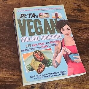 PETAs Vegan College Cookbook Paperback